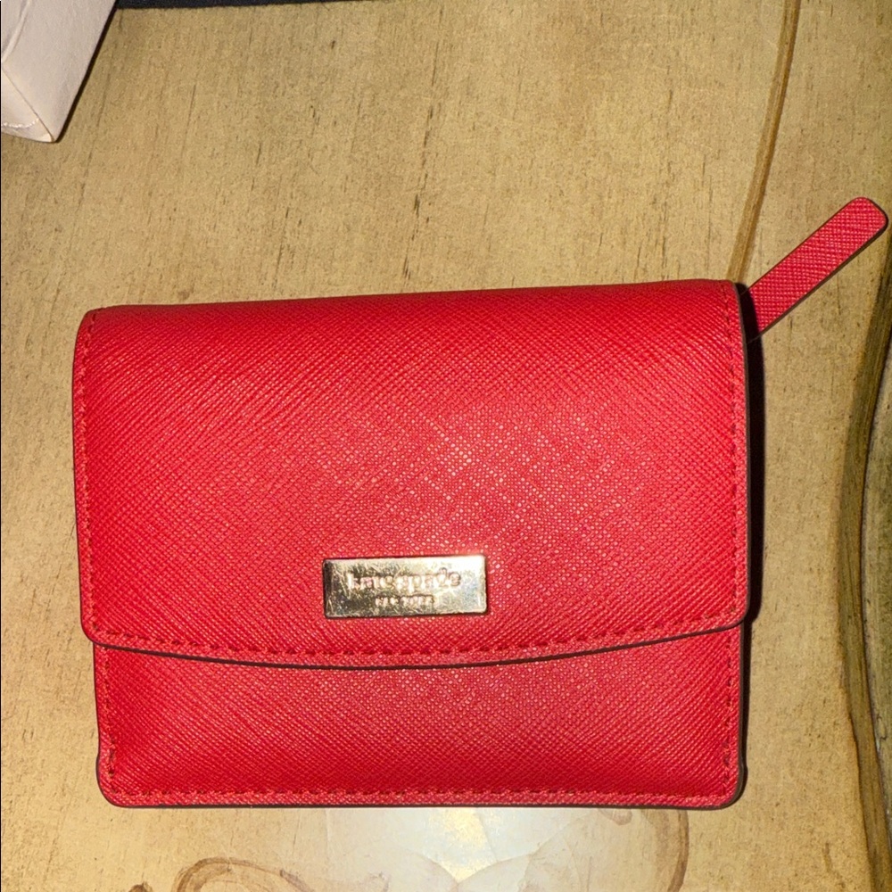 Kate Spade red leather Wallet